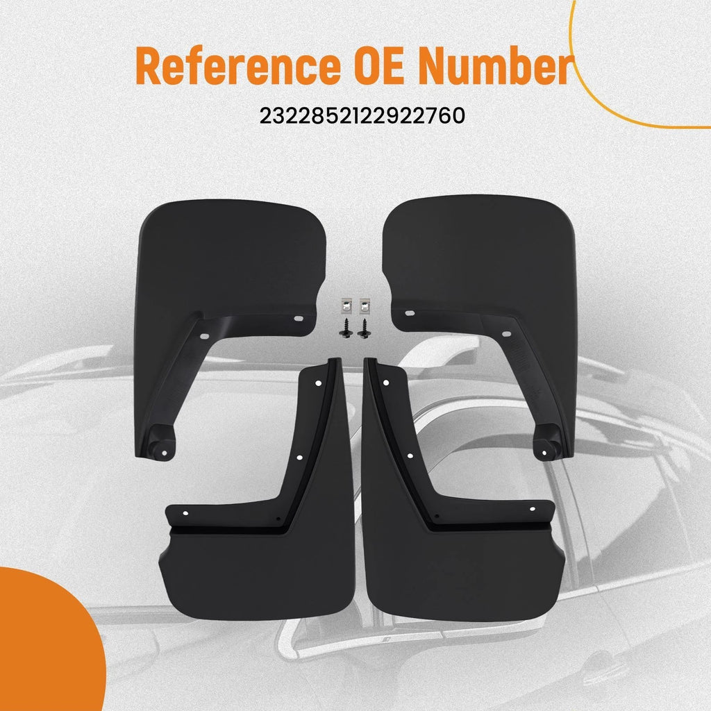 Mudguards Fender Set for Chevrolet Tahoe (2015–2020)