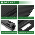 Retractable Cargo Cover for Lexus RX350 RX450H (2007–2022) Black Carbon Fiber