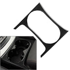 Carbon Fiber Water Cup Holder Panel Trim for Audi Q5 SQ5 (2010–2018)