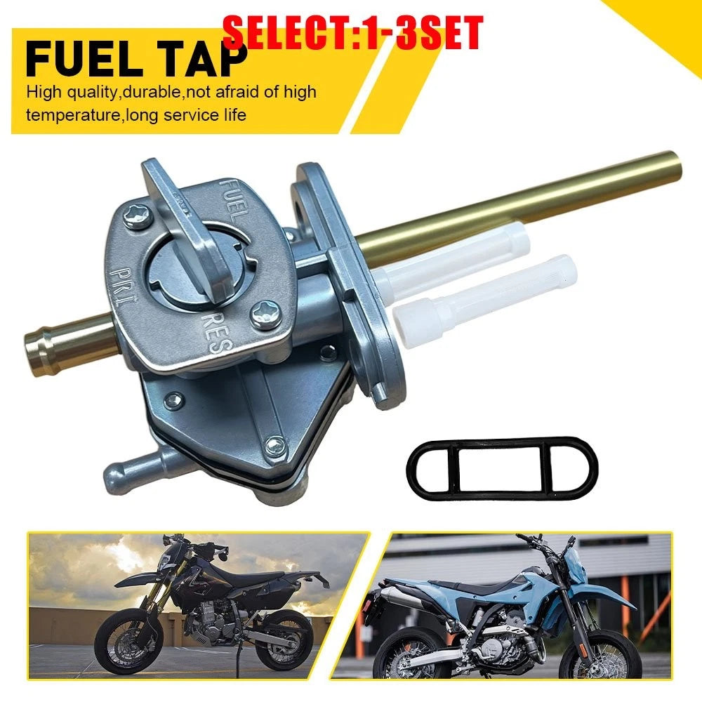 Set of 1 Fuel Petcock Cock Valve for Suzuki DRZ400 DR-Z400S (2000–2019) DR-Z400SM (2005–2021)