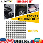 Set of 10 Rocker Panel Clips with Sealer for Jeep Cherokee (2014–2019) OE 11571175