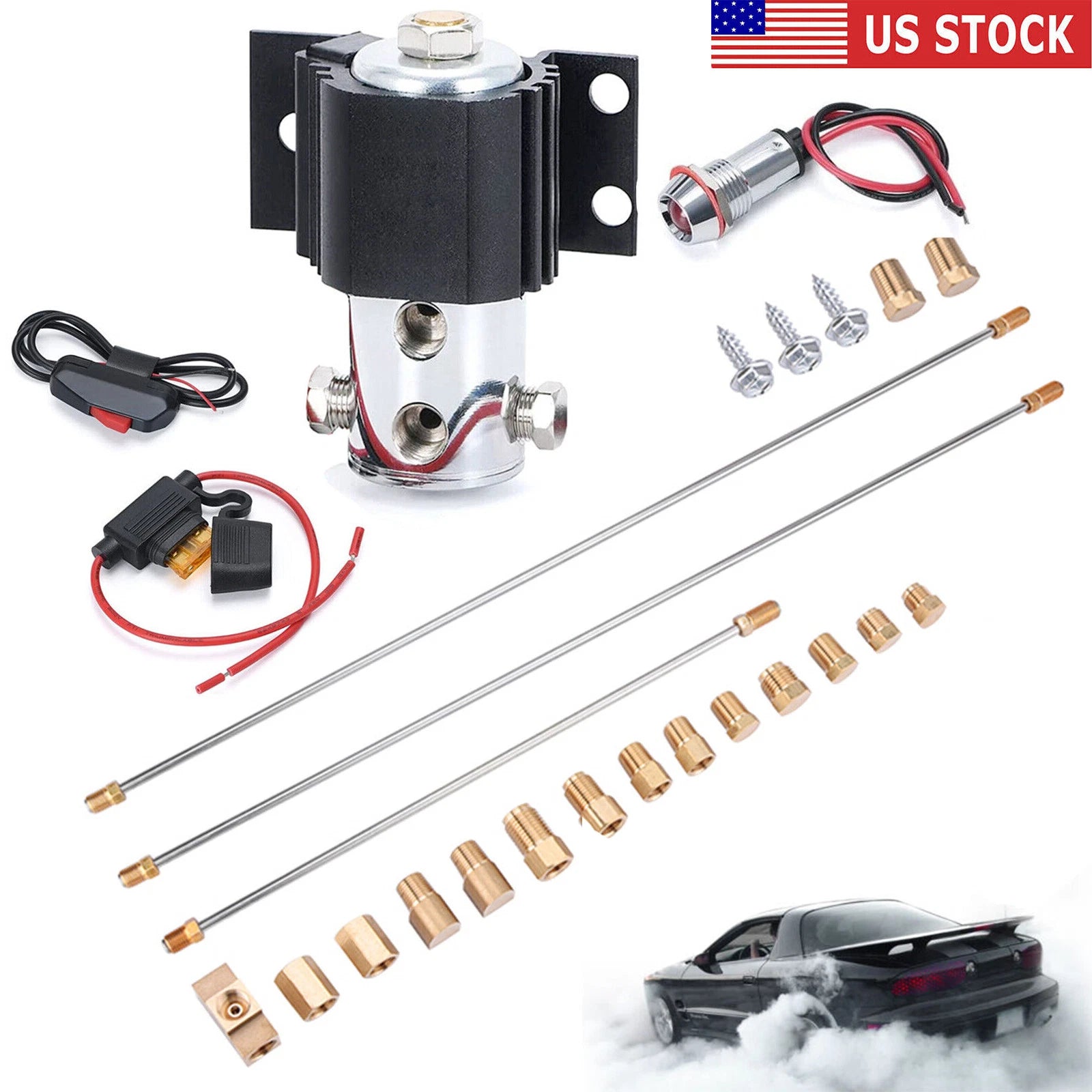 Front Brake Line Lock Kit for Universal Heavy Duty Roll Control (–2026)