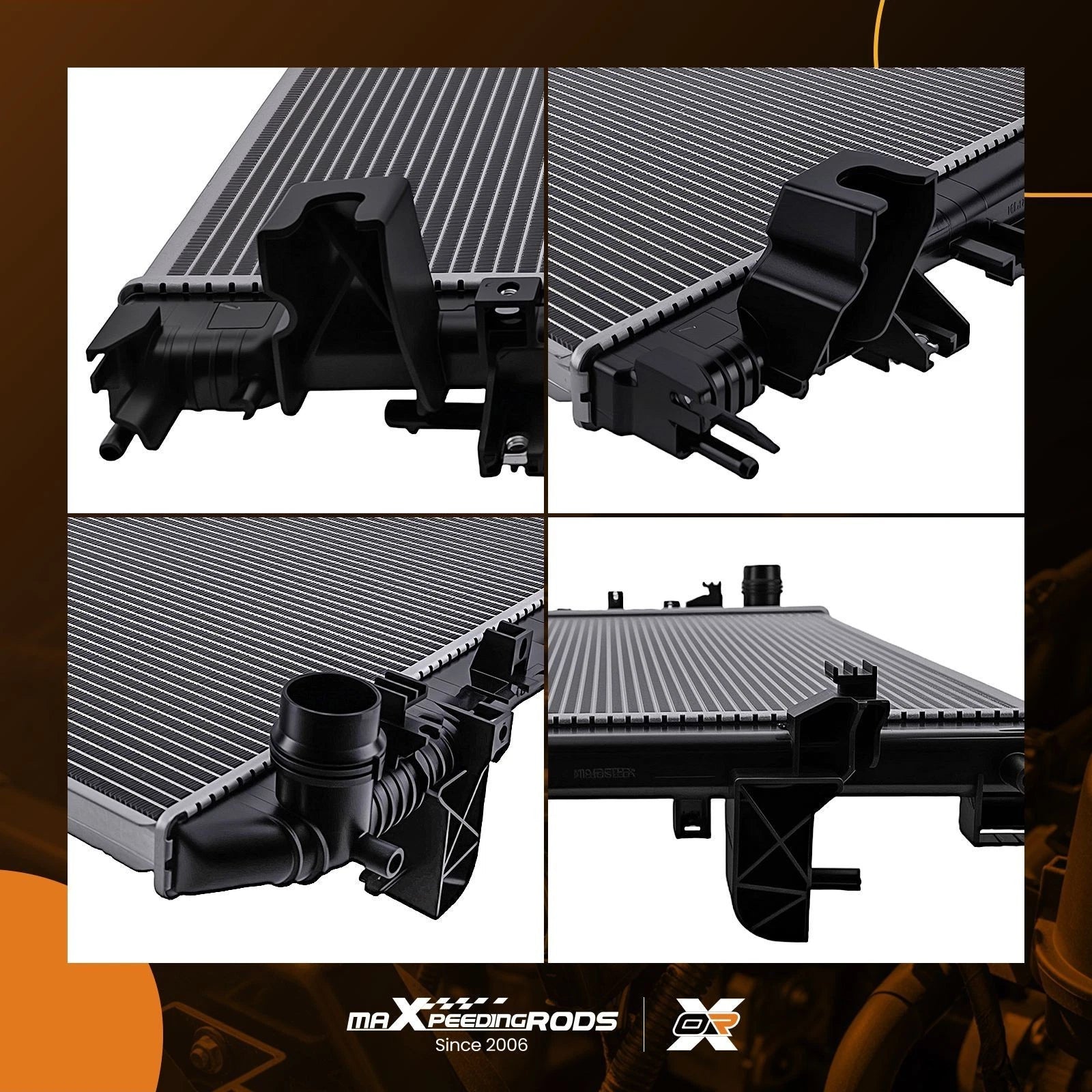 Aluminum Cooling Radiator for Ram 1500 (2019-2022)