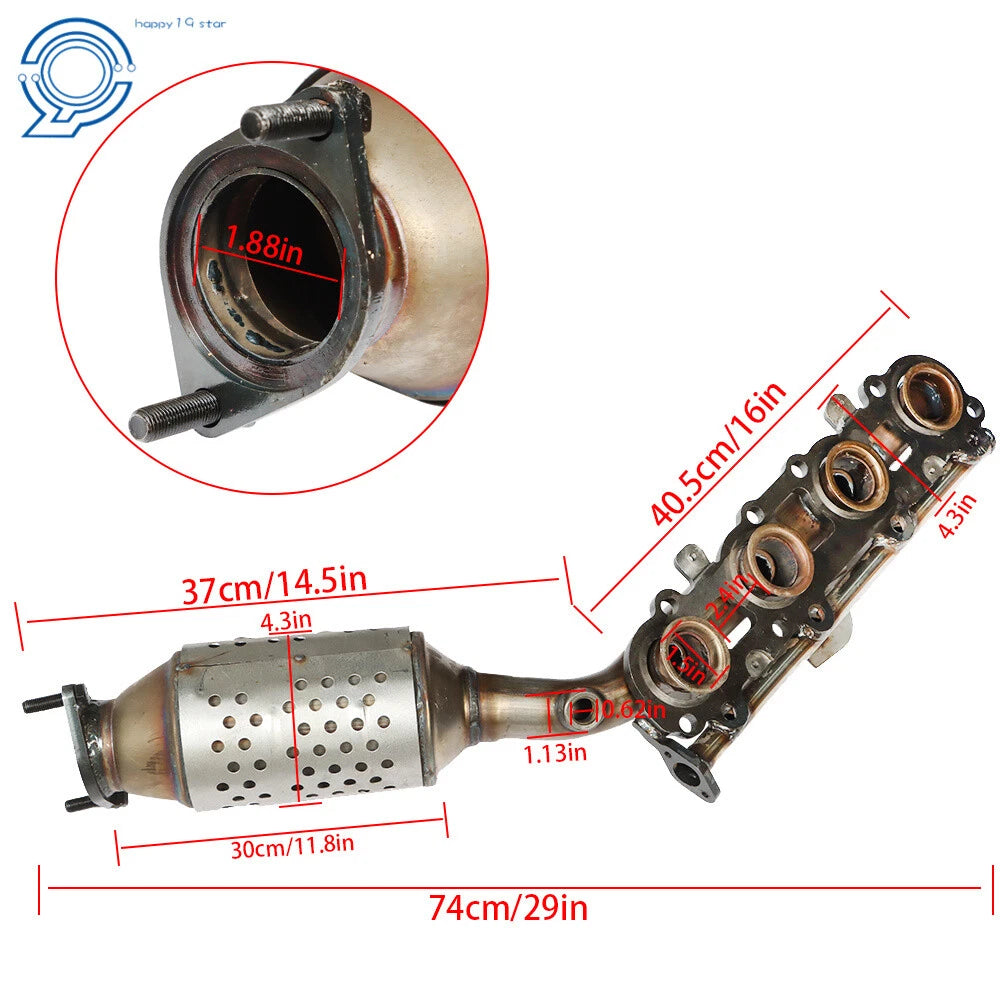 Exhaust Manifold with Catalytic Converter for 4Runner GX470 (2005-2009)