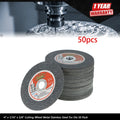 Set of 50 Cutting Wheels for Die (4" x 1/16" x 5/8")