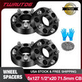 1 Inch 5x5 Hubcentric Wheel Spacers for Jeep Grand Cherokee Wrangler (2014–2024)