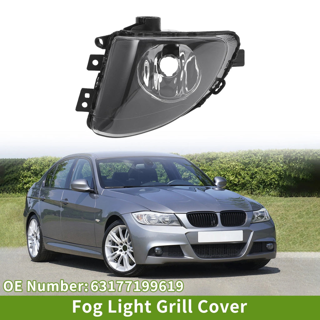 1 Pc Left Fog Light Grill for BMW 535i (2010–2017) No. 63177199619 Clear