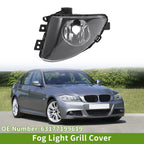 1 Pc Left Fog Light Grill for BMW 535i (2010–2017) No. 63177199619 Clear