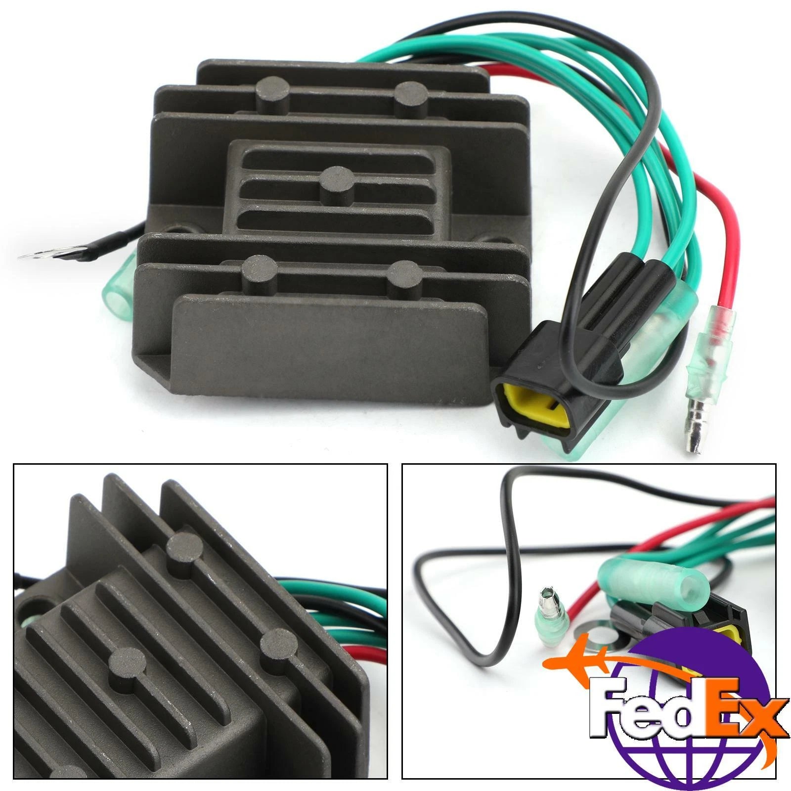 Regulator Rectifier for Yamaha Outboard 75C 80A 90A (2000–2017) 75HP/80HP/90HP