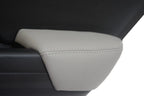 Front Door Armrest Leather Cover for Honda Civic Sedan (2012–2015) Gray