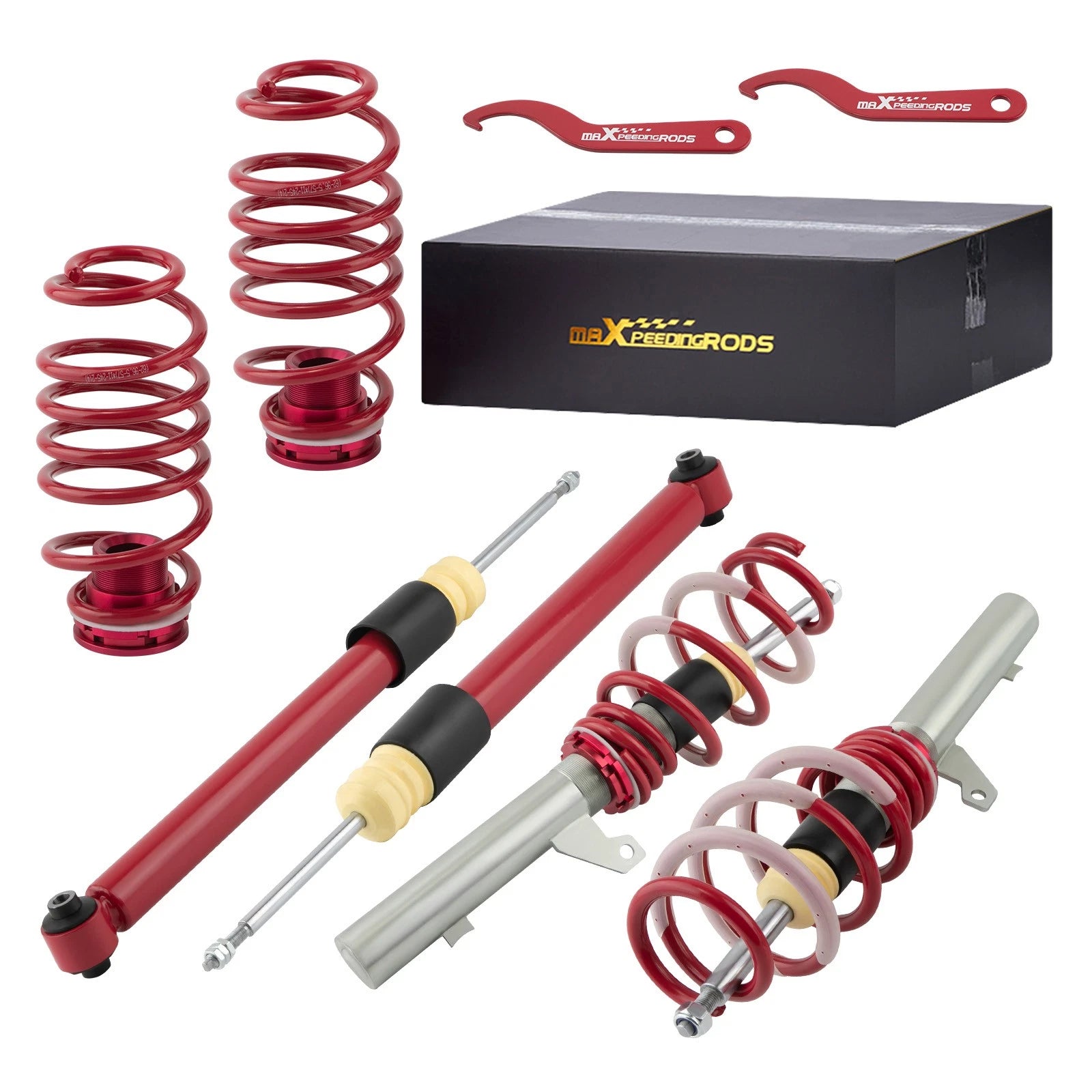 Adjustable Coilovers Lowering Kit for VW Golf MK8 (2019–2025)
