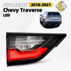 LED Tail Light Inner Left Driver Side for Chevy Traverse (2018–2021)
