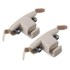 Beige Sun Visor Clip Holder Bracket for BMW E46 (1998-2006)
