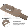 Sun Visor Beige LH for Nissan Murano (2006–2008) 96401-CC22B + Lamp