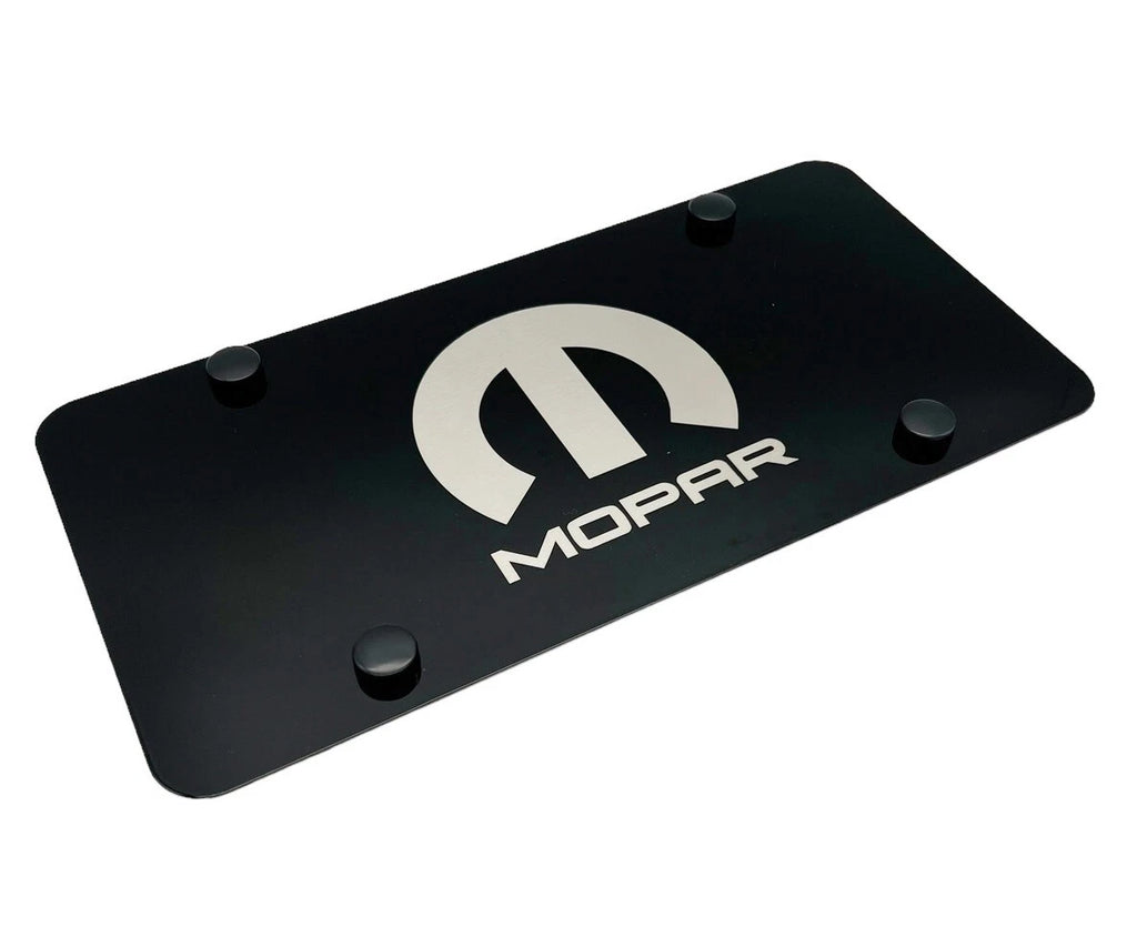 License Plate Frame Replacement for Chrysler Dodge Mopar Script (US Made)