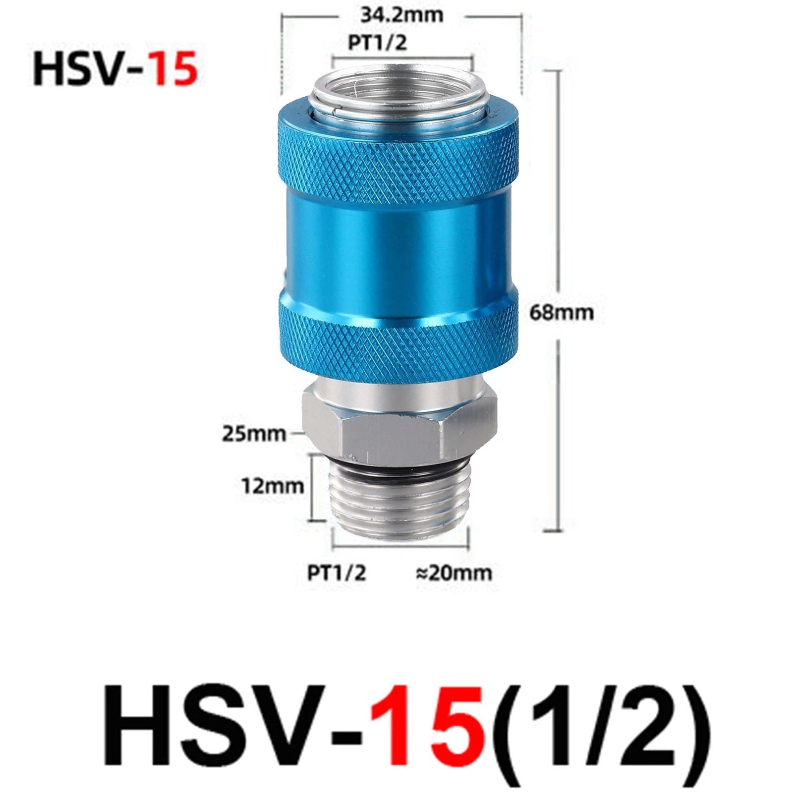 Air Control Manual Slide Valve for HSV06 HSV08 HSV10 HSV15 (Pneumatic Use)