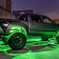 Green LED Rock Lights for Jeep (Offroad Truck UTV ATV)
