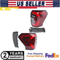 Set of 2 Rear Brake Lamps for Ford Expedition (2022–2024) Black LED