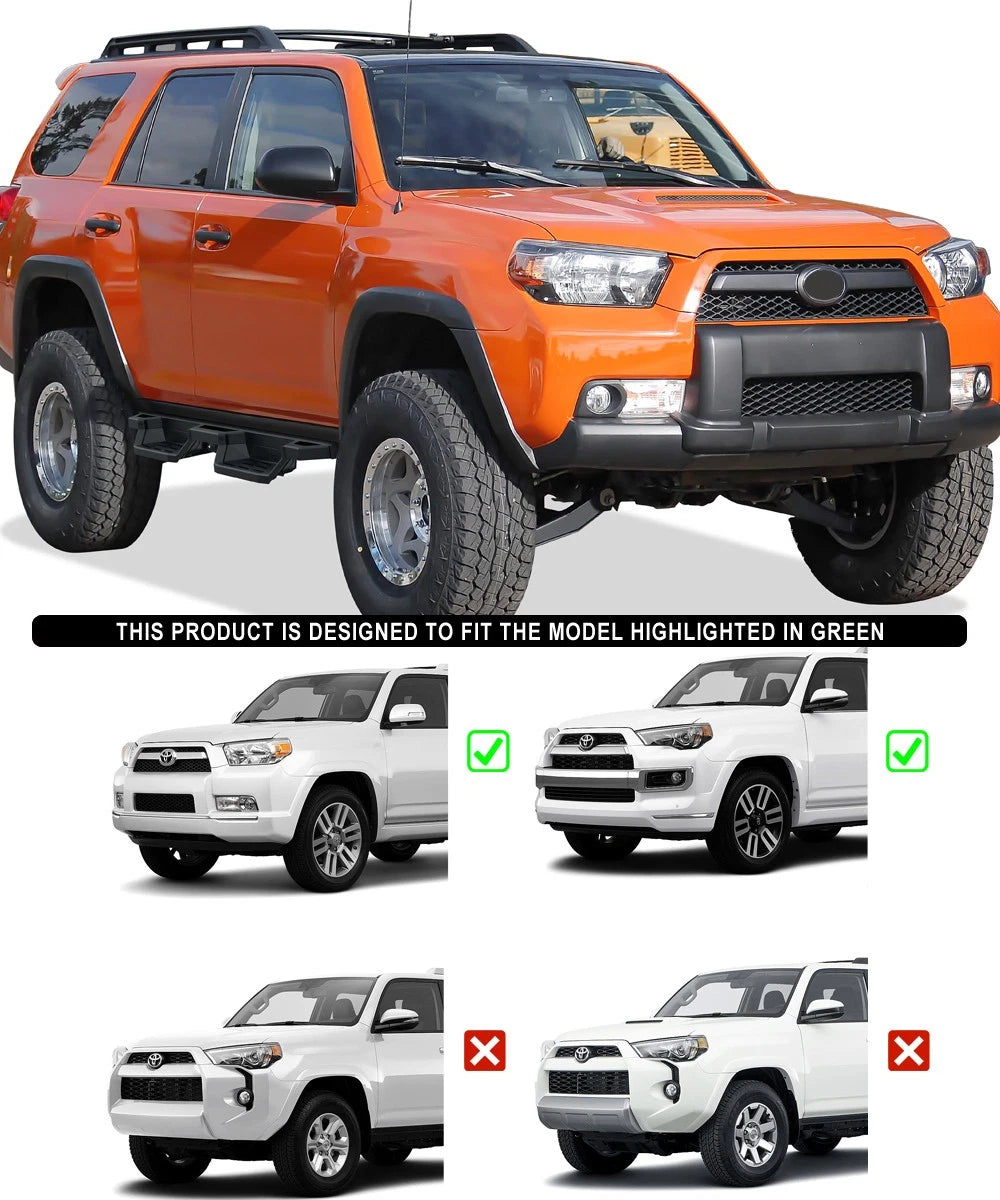 Stainless Steel Pocket Steps for Toyota 4Runner (2010-2024)