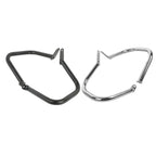 Black/Chrome Engine Guard Crash Bar for Yamaha Vstar Dragstar 400 650 (1997–2016)