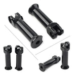Foot Rest Pegs for Harley Softail Slim Fat Bob Low Rider (2018-2020) Black