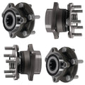 4pcs Front & Rear Wheel Bearing Hubs for Subaru Impreza (2008–2013)