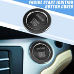 Engine Start Stop Button Cover Sticker for Mercedes-Benz B C GLC GLA CLA (2015–2023) Black 731618111092