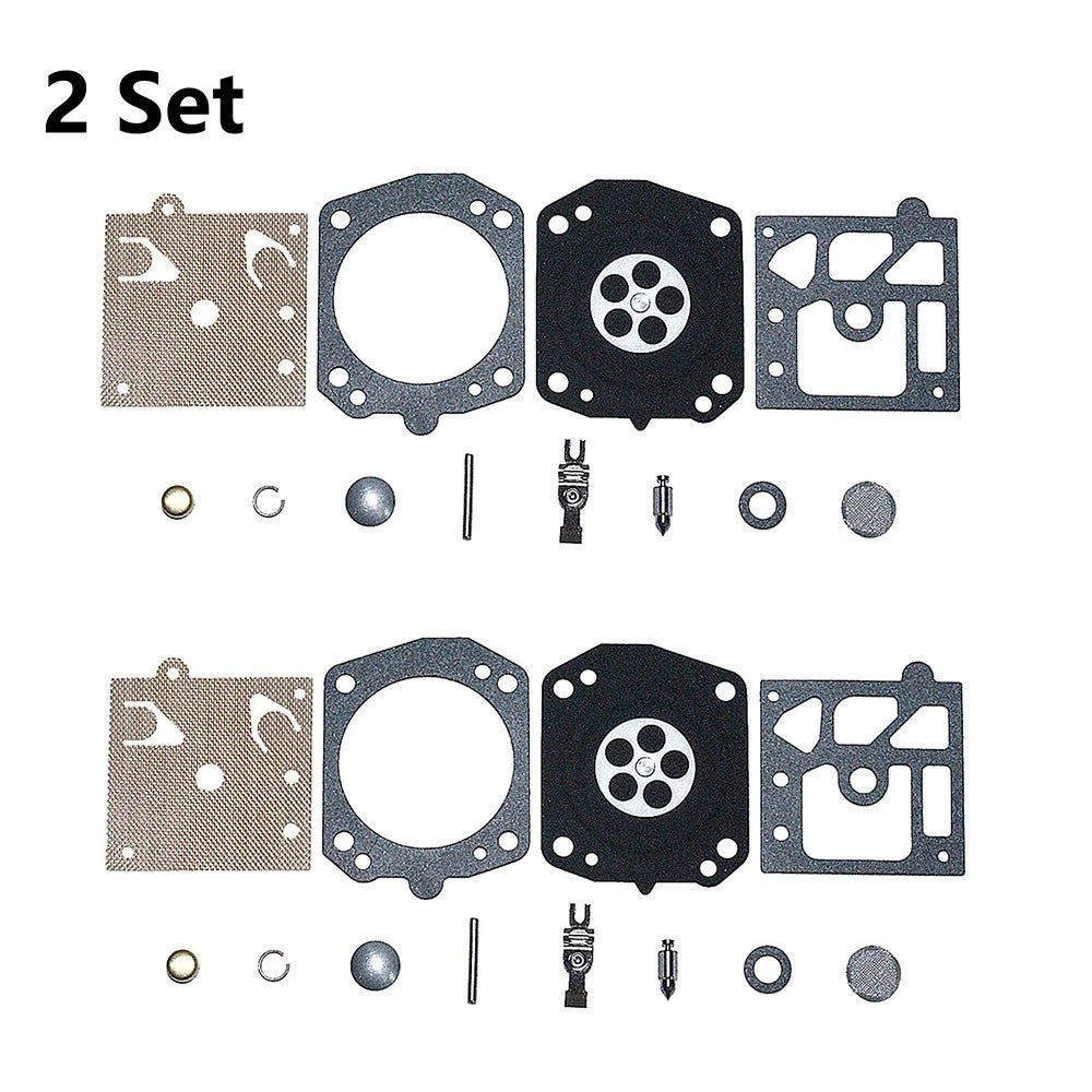 2X Carburetor Gasket Repair Set for Walbro K22-HDA Chainsaw (Replace Parts)