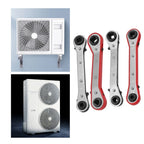 Carbon Steel Square Ratchet Wrench for Refrigeration Equipment