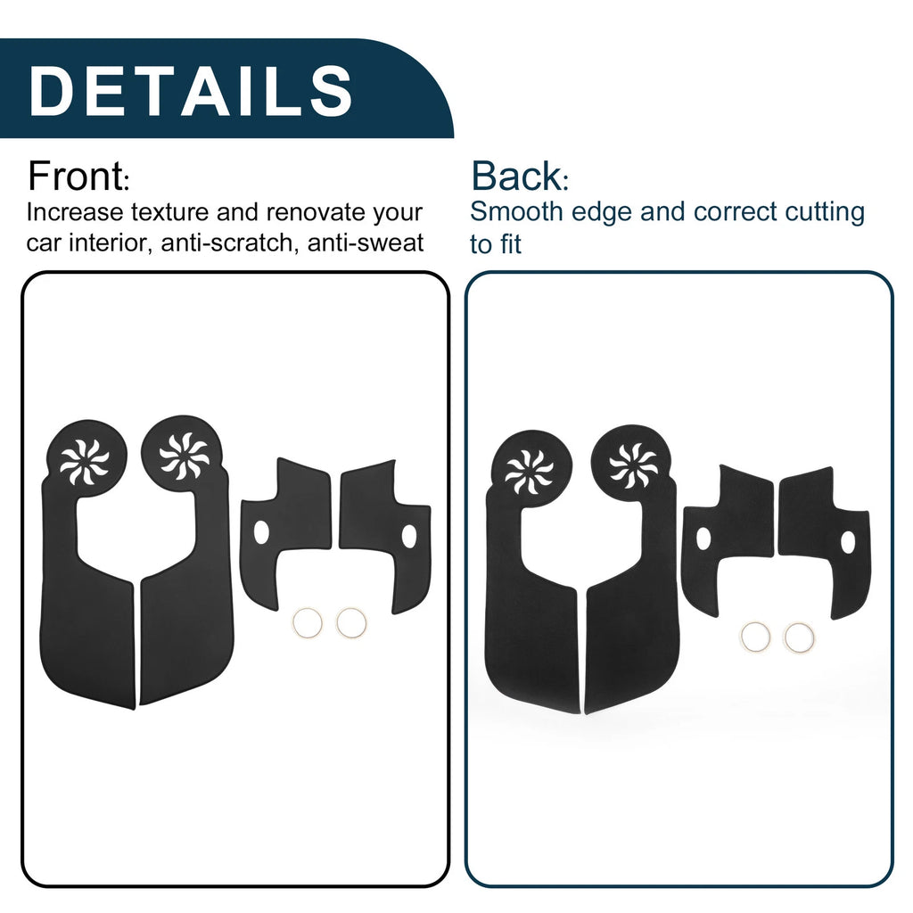Set of 1 Car Door Anti Kick Pad Sticker Protector for Toyota FJ Cruiser (2007–2014)