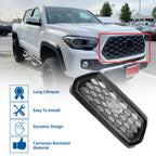 Front Hood Bumper Grille for Toyota Tacoma (2021–2023) Black Deep Gray
