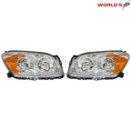 Headlight Assembly for Toyota RAV4 Sport (2009–2012) Chrome Housing Halogen
