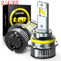 2X CANBUS 9007 HB5 LED Headlight Bulbs 40000LM High/Low Beam