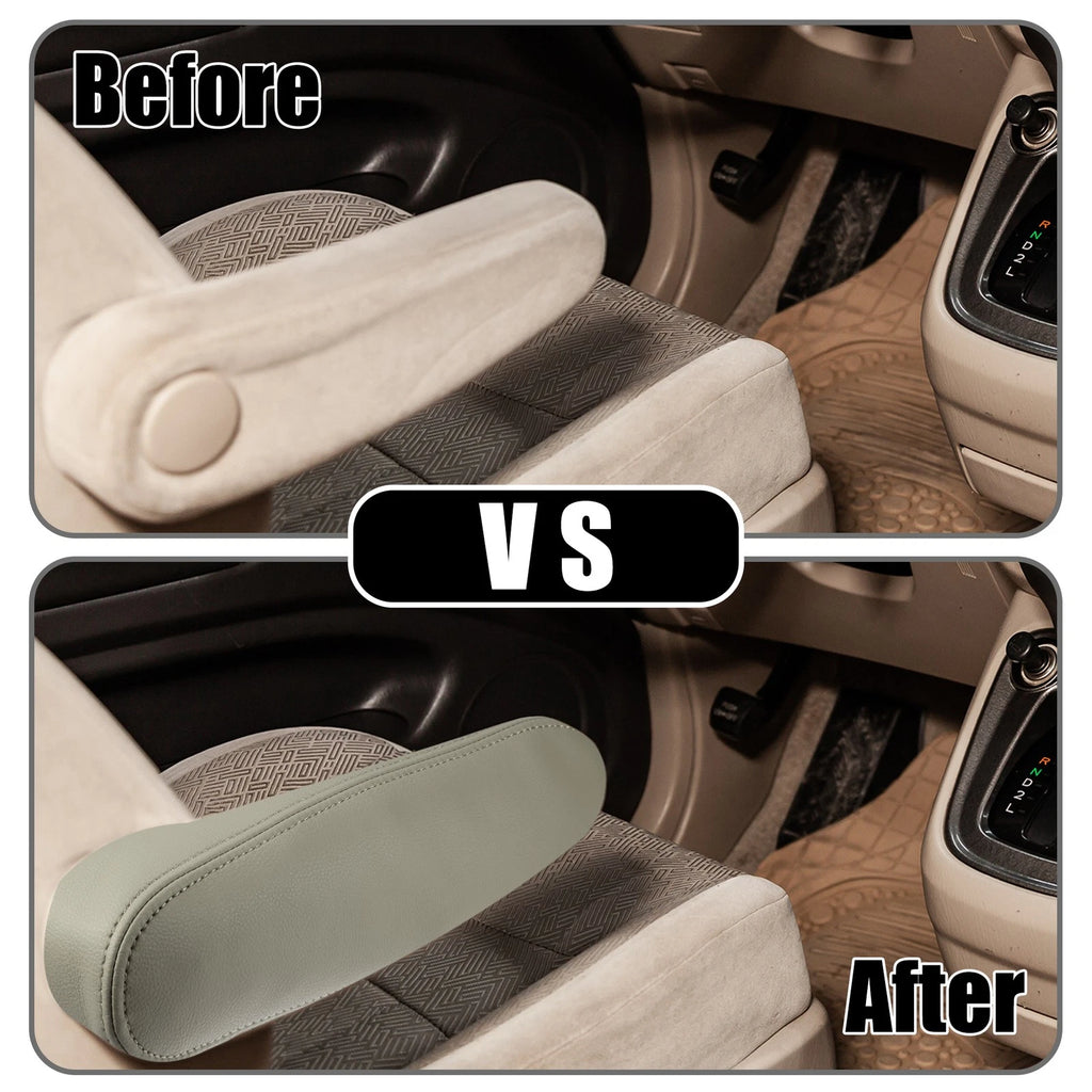 1 Pair Center Console Seat Armrest Cover for Toyota Sequoia (2001–2007) Beige