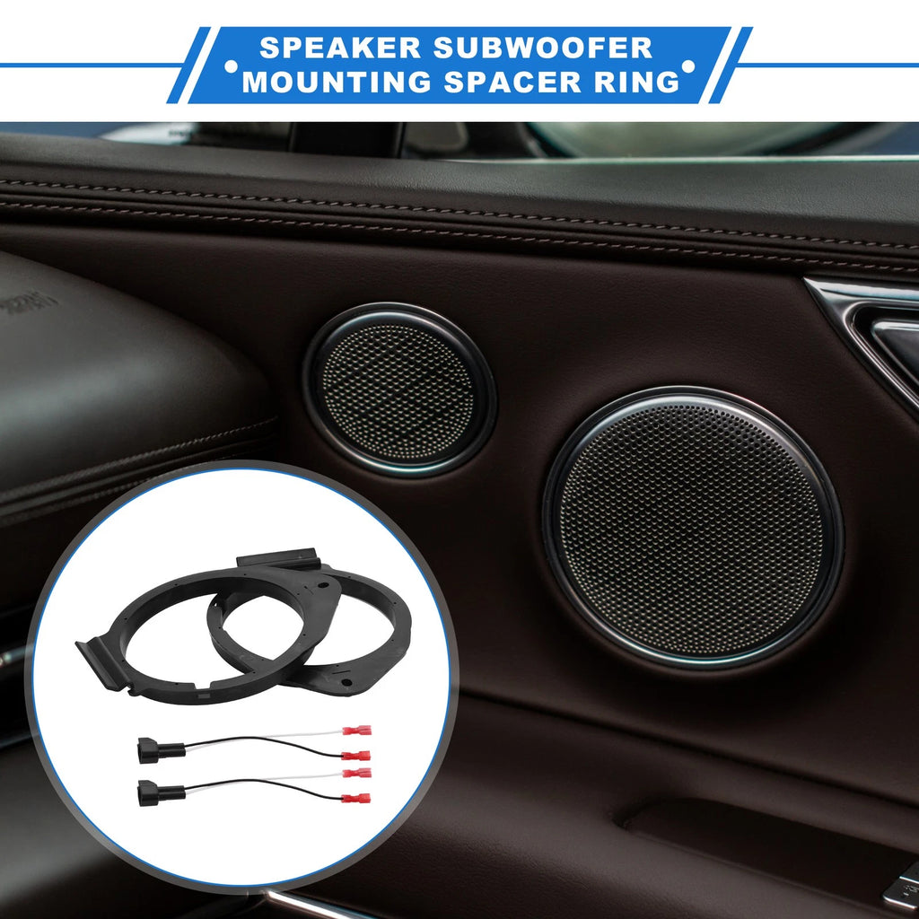 2X Speaker Spacer Ring for Skoda Toledo (6.5'' Tweeter)