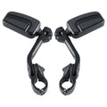 1 1/4" Long Angled Highway Engine Guard Crash Bar Footpeg for Motorcycle