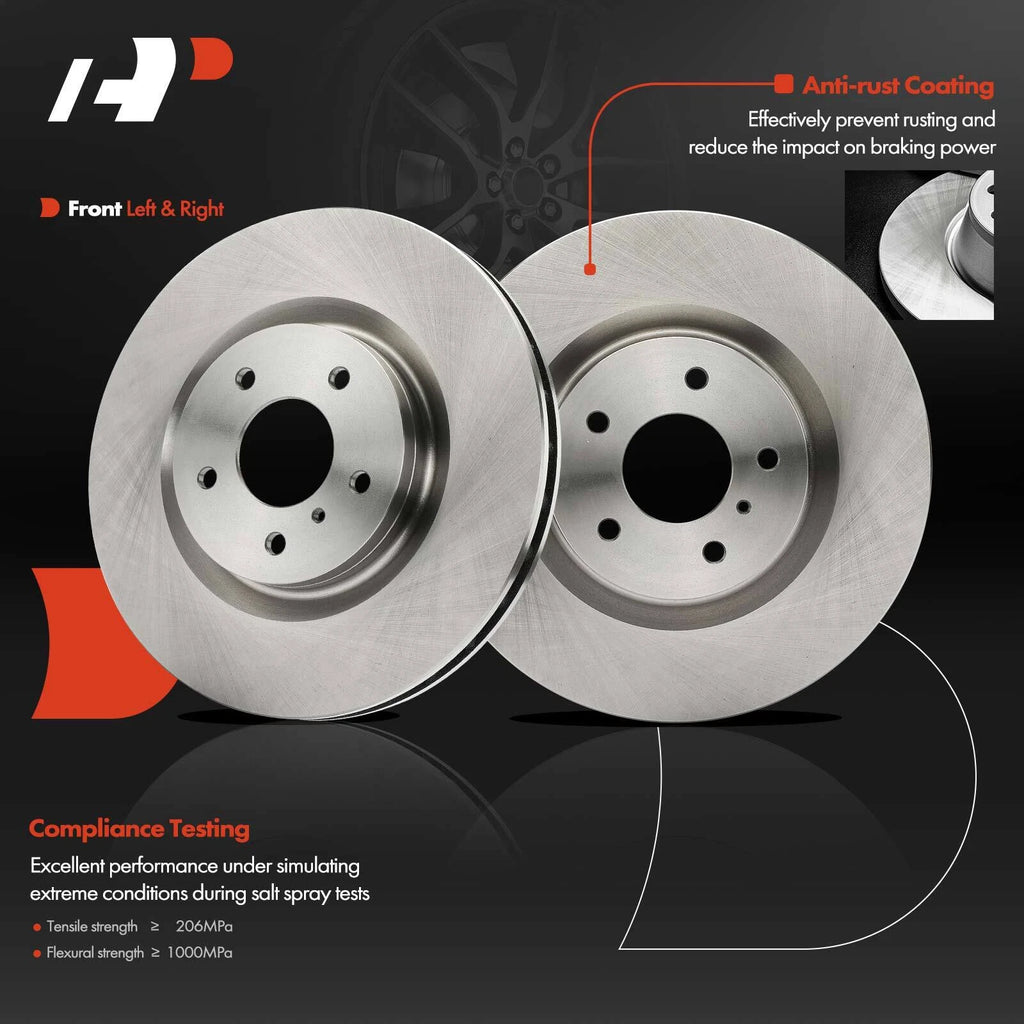 Front Disc Brake Rotor for Nissan 350Z, Infiniti G35 (2003–2008)