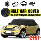 Custom Car Half Body Cover for BMW Mini Cooper Convertible (Waterproof)