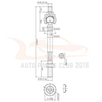 Set of 10 Front Control Arms Tie Rods Ball Joints Sway Bars for Honda CR-V (1997–2001)