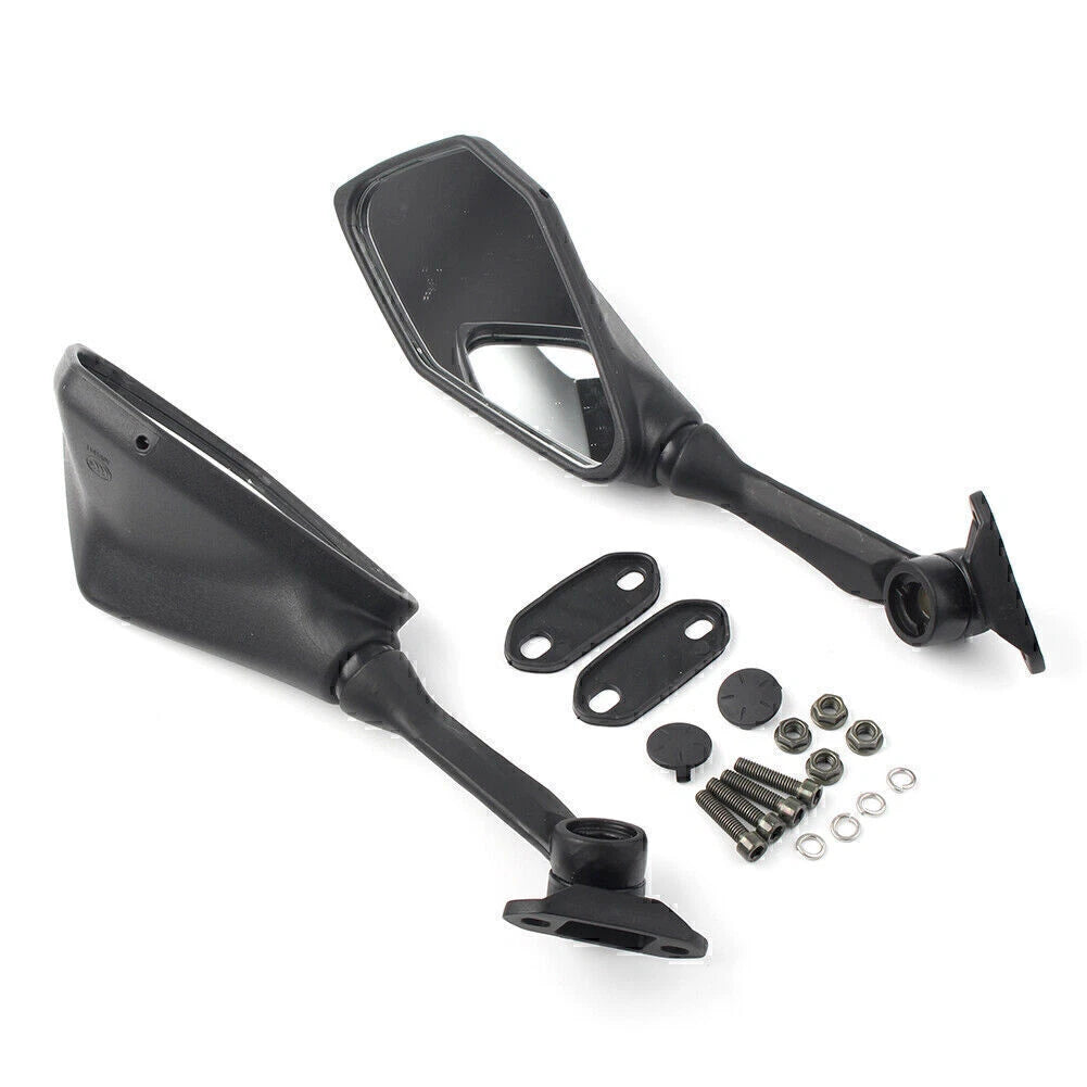 Pair ABS Rear View Mirrors for Kawasaki Ninja ZX6R (2013–2017)