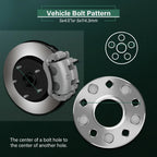 4X 5x4.5 1" Hubcentric Wheel Spacers for Nissan 370Z 350Z Infiniti G35 Q50