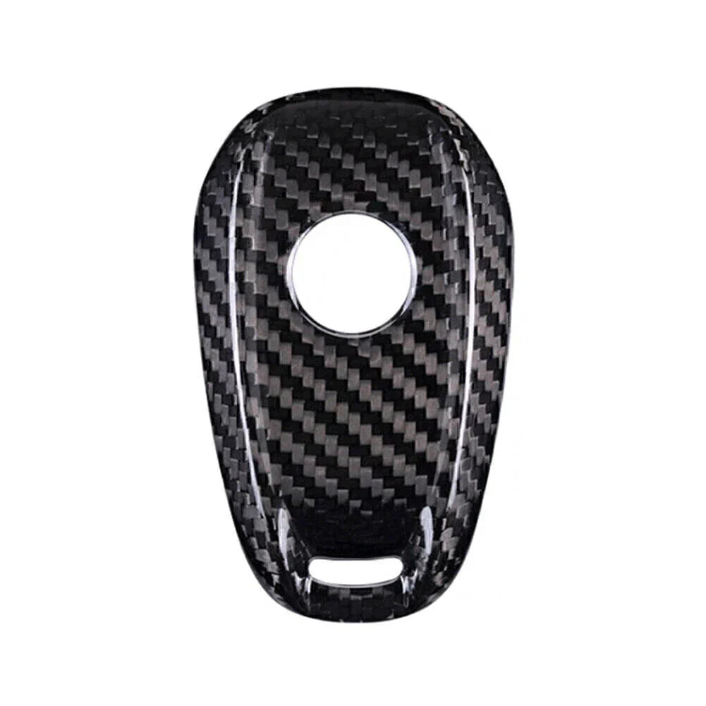 Carbon Fiber Key Shell Cover for Alfa Romeo Giulia Stelvio (2017-2023)