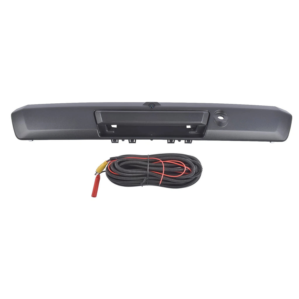 Black Tailgate Handle & Camera for Ford F-250 F-350 (2017-2020)