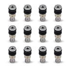 Set of 12 Chrome Rod Wheel Tire Valve Stems TR161 for Honda Suzuki Can-Am