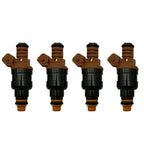 Set of 4 Fuel Injectors for Hyundai Tiburon Elantra 2.0L I4 (1997–2001) 3531023210