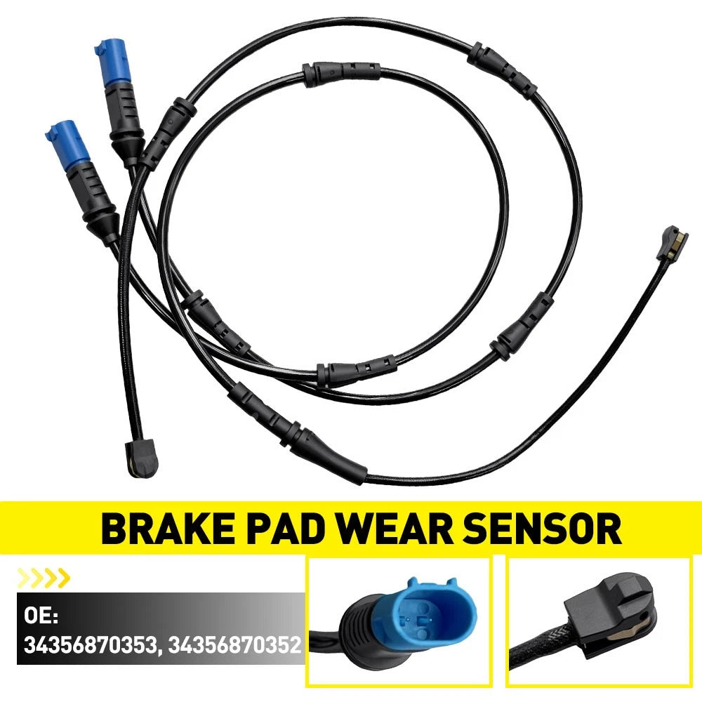Set of 2 Brake Pad Wear Sensors for BMW X5 G05 X6 G06 X7 G07 (2019–2024)