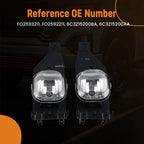 Fog Light Assembly for Ford F-250 F-350 F-450 F-550 (2005–2007) Clear Halogen