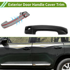 Set of 2 Exterior Door Handle Cover Trim for Toyota FJ Cruiser (2007–2022) Matte Black