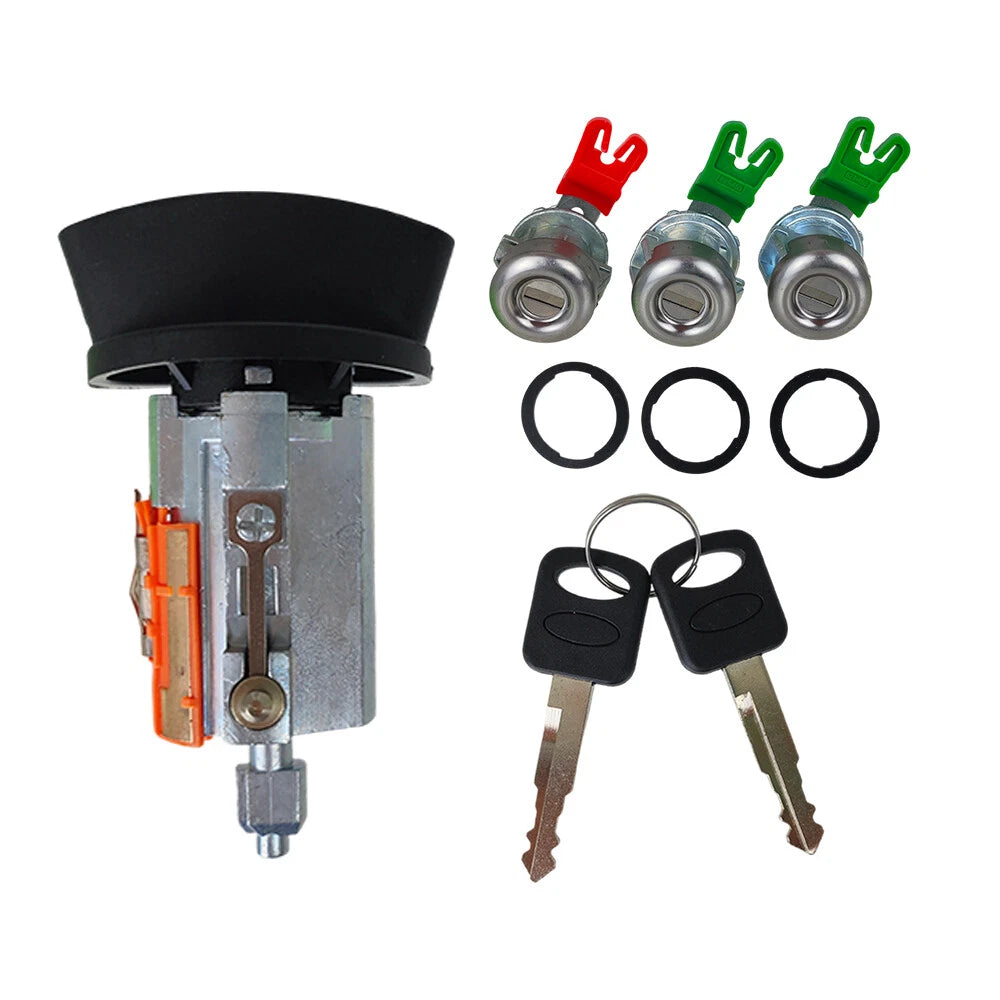 Ignition & Door Lock Cylinder Set for Ford F150 F250 F350 F450 (1997–2007)