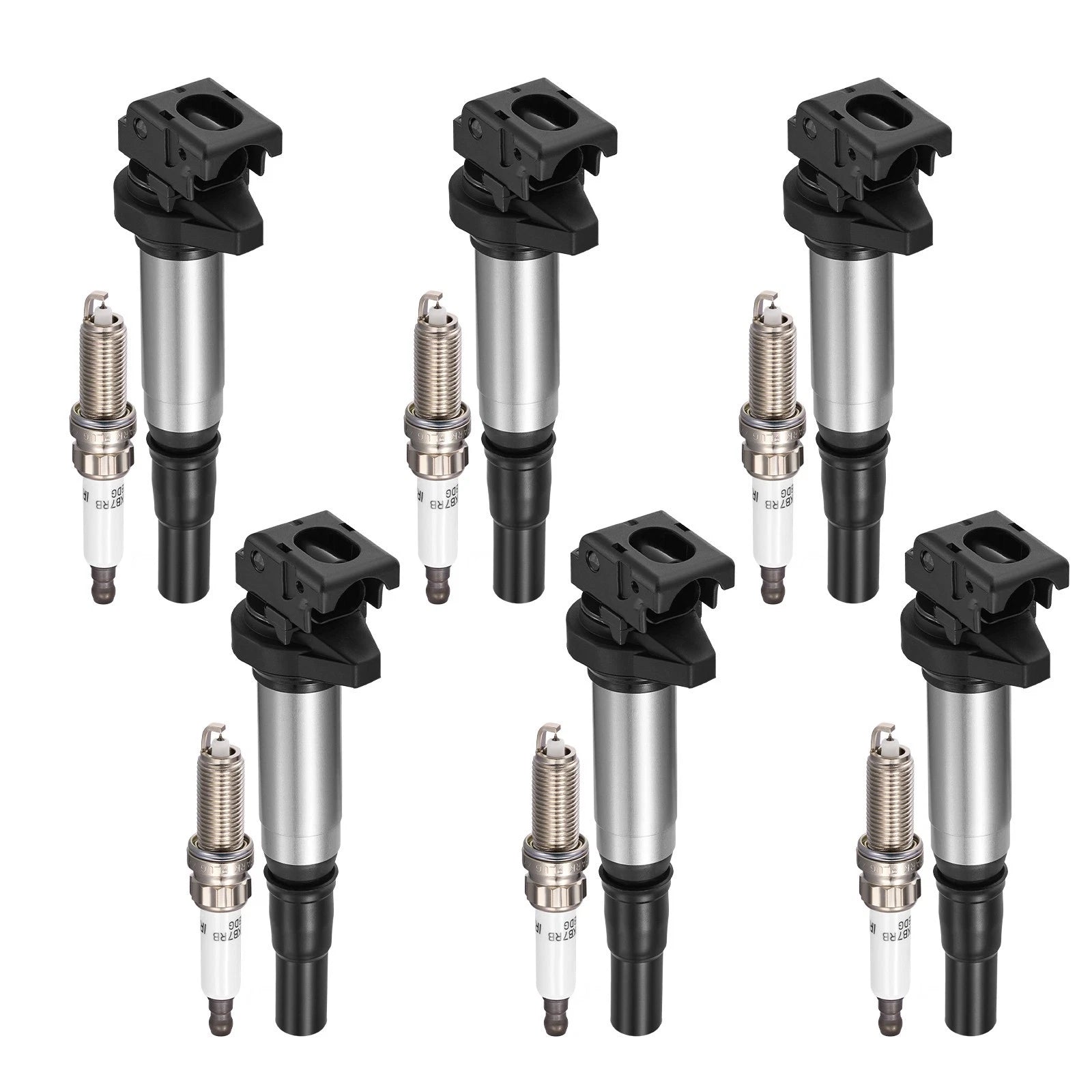 6X Ignition Coils & 6X Spark Plugs for Mini Cooper Countryman (2011–2016) UF598